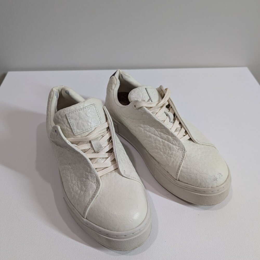 Eytys - White doja leather trainers - Size 8.5